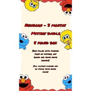 Newborn - 3 Months Mystery Bundle 5Ib Stuffed Box